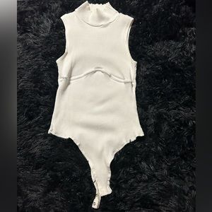 White body suit size small